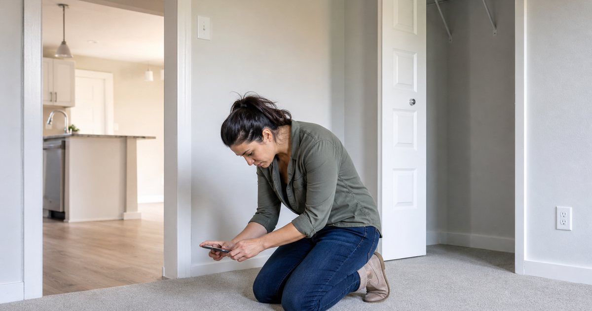 How much time should a thorough move-in inspection take for a two-bedroom rental?