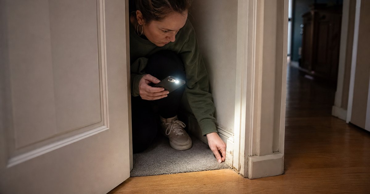 What is the best way to photograph rental damage in dim rooms and tight corners?