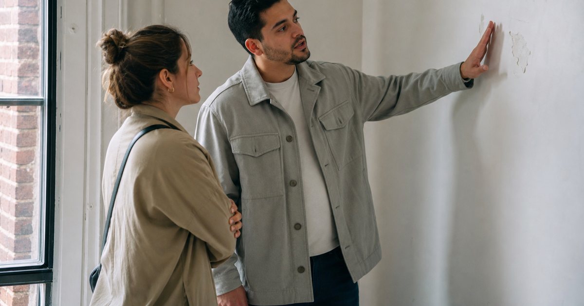 Should tenants be present during the move-in and move-out inspection walkthrough?