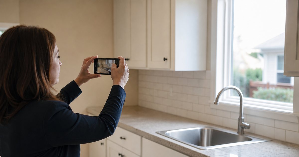 Which is better for rental condition records, a video walkthrough or still photos?